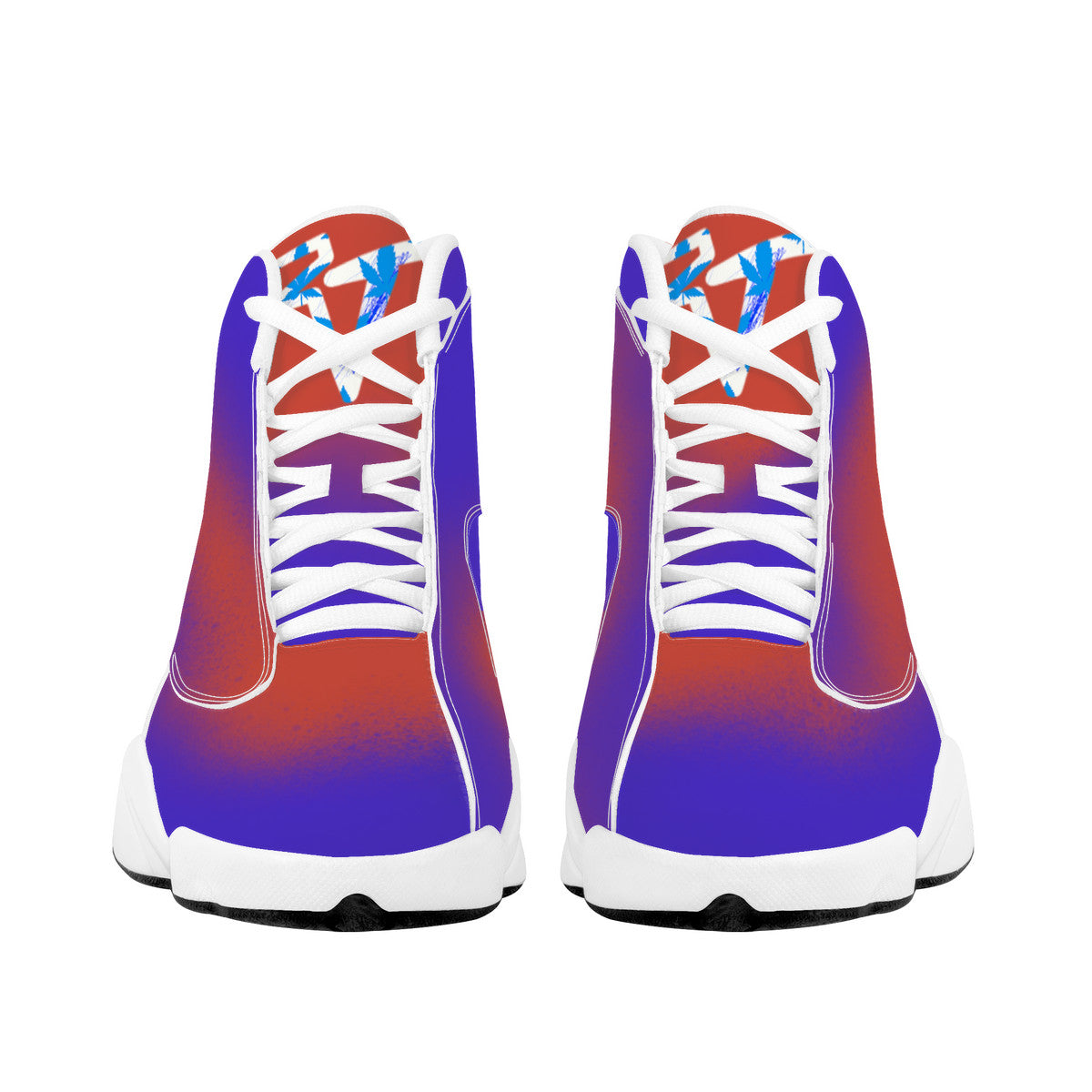 RVT Basketball Shoes - Blue Flame
