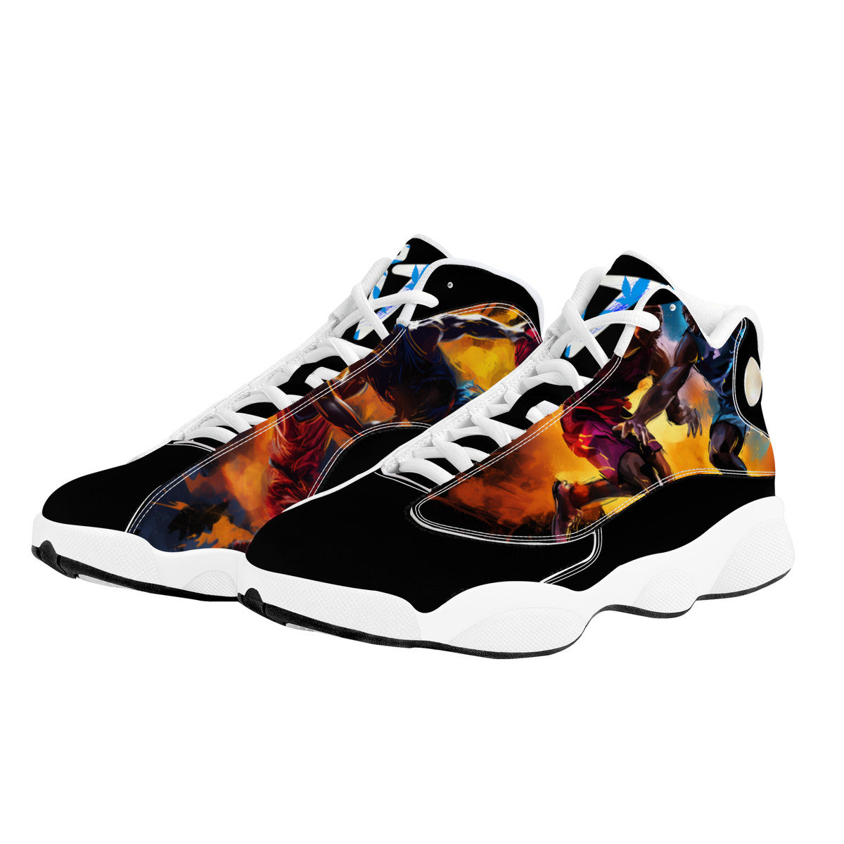 RVT Basketball Shoes - In the Game color/black