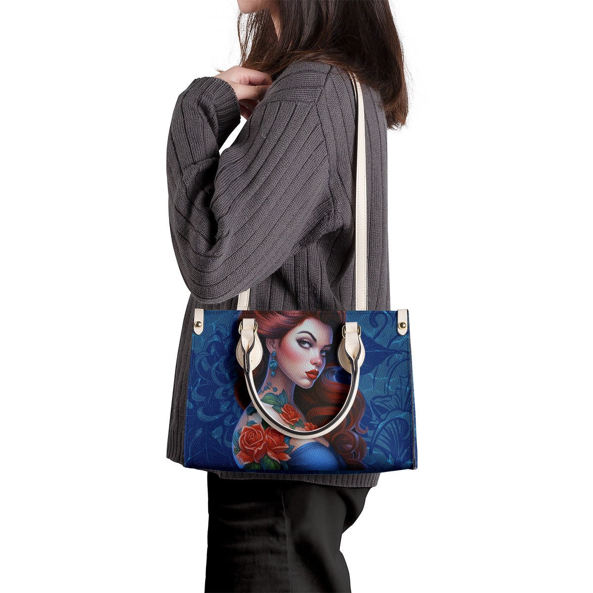 "Ningyo Irezumi" Handbag by Revoltem - Revoltem"Ningyo Irezumi" Handbag by RevoltemWmdoVz9W6Q245l730Tote bags