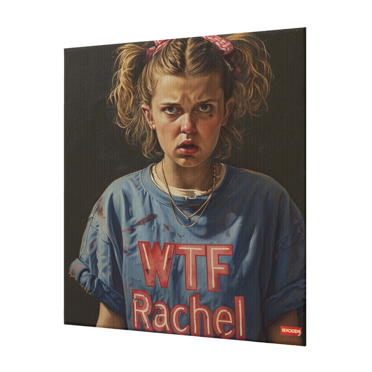 "WTF Rachel" Canvas with Mounting Brackets 20x24in (vertical) - Revoltem"WTF Rachel" Canvas with Mounting Brackets 20x24in (vertical)180517PnyoI9stZ7dUzEwGDecorative Painting